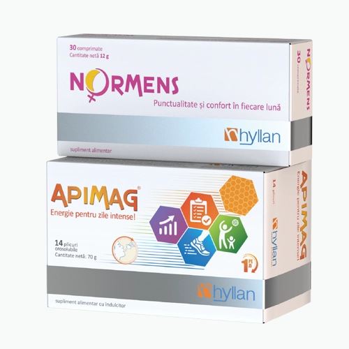 NorMens si ApiMag pentru ciclu regulat si echilibru emotional